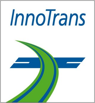 Logo der InnoTrans - der internationalen Leitmesse für Schienenverkehr, die alle zwei Jahre in Berlin stattfindet