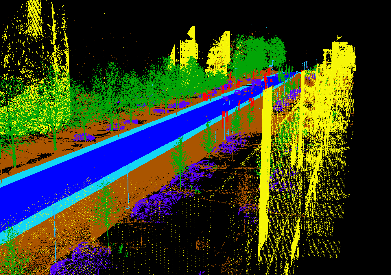 Digitale Umgebungsdaten Bild 3/3 ITWM Geo-referenzierter 3D-Laserscan der Umgebung. Digitale Umgebungsdaten: Bild 3/3